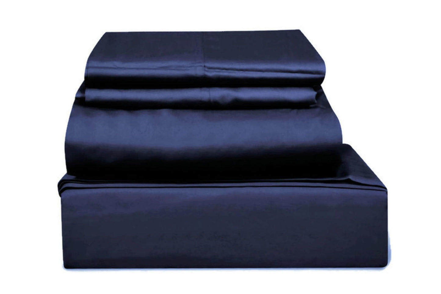 400 TC SOLID,100% COTTON SATEEN, 4 PC BED SHEET SET