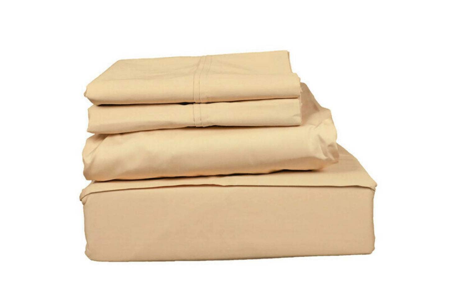 300 THREAD COUNT 100% COTTON SATEEN BED SHEET SET